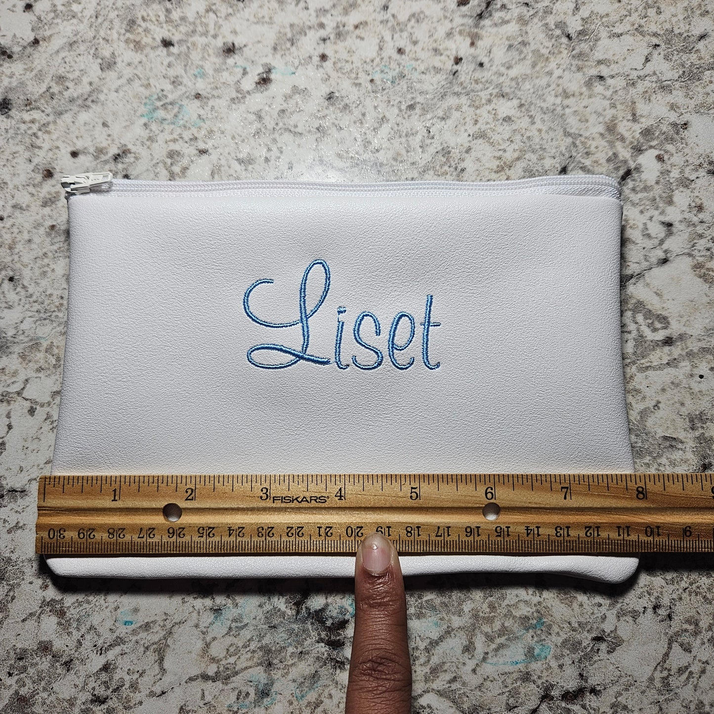 Photo Lined Clutch Bag