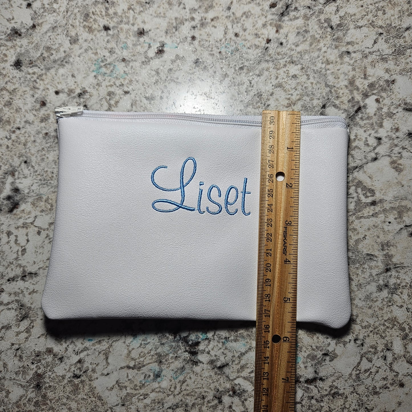 Photo Lined Clutch Bag